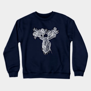 Forest Moose (light) Crewneck Sweatshirt